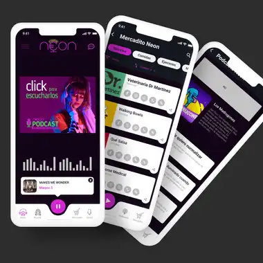 Crafting Neon Radio Mobile App: A Symphony of Innovation and Connectivity